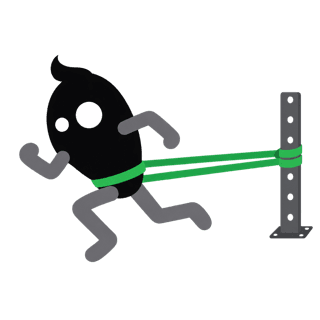 Illustration of the Band-Resisted Sprint