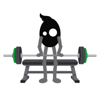 Illustration of the Barbell Wrist Curl