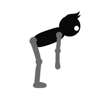 Illustration of the Frog Pump: Soles together, knees wide, pulse the hips up and squeeze - burn is the point.