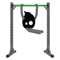 Illustration of the Hanging Leg Raise
