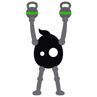 Illustration of the Kettlebell High Pull