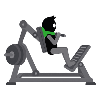 Illustration of the Pendulum Squat