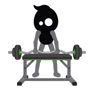 Illustration of the Reverse Wrist Curl