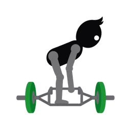 Illustration of the Trap Bar Deadlift