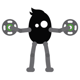 Illustration of the Plate Lateral Raise
