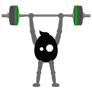 Illustration of the Standing Barbell Overhead Press